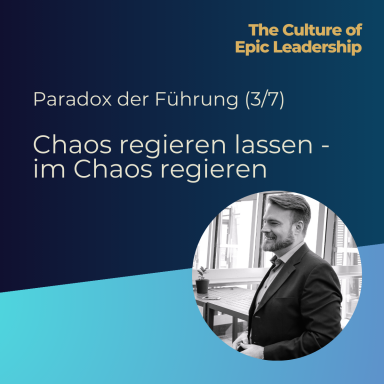 Chaos regieren lassen - im Chaos regieren